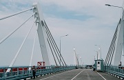 После строительства постоянного пункта пропуска, по переходу сможет проезжать до 190 грузовиков в сутки  